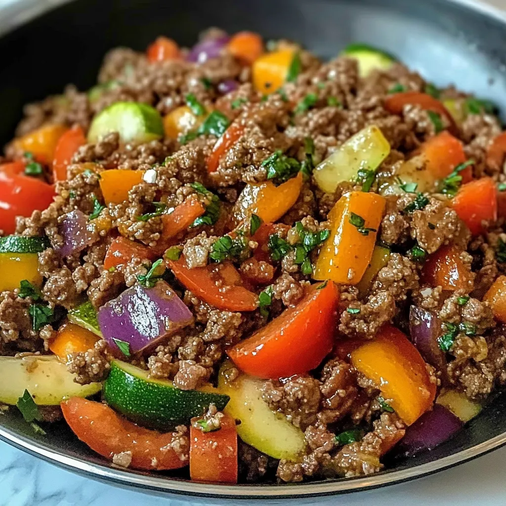 Távola com carne e legumes.