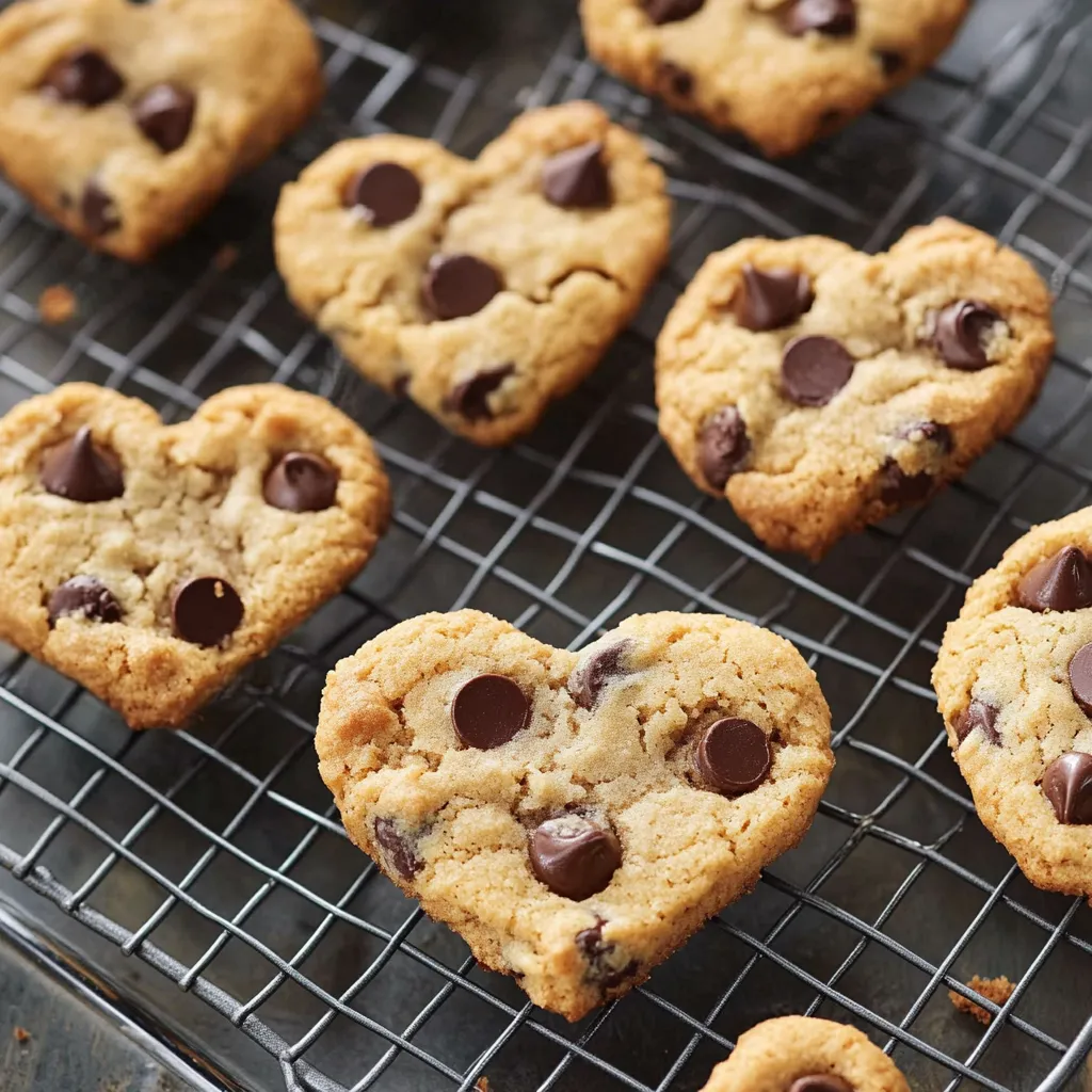 deliciosas barras de chocolate em forma de coração