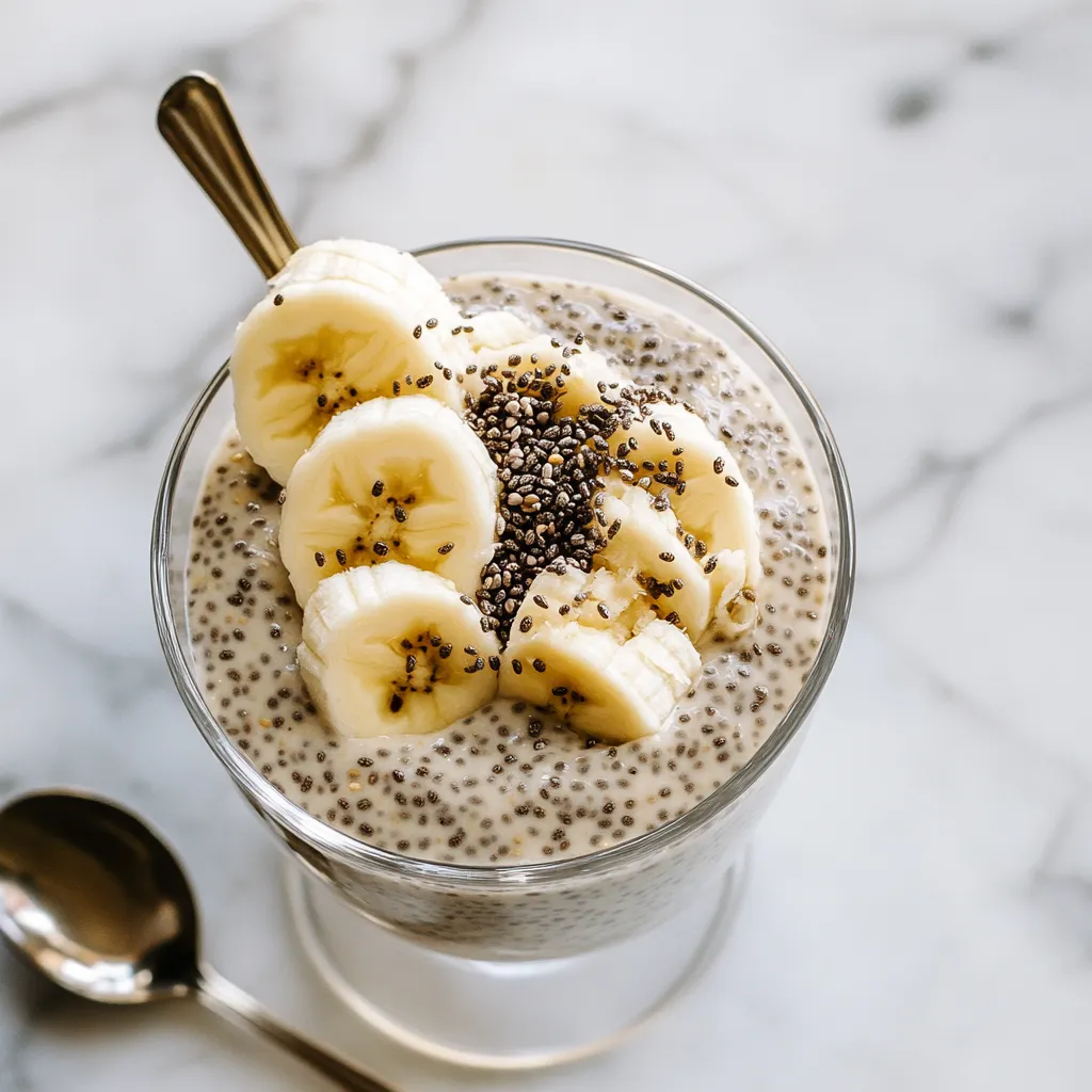 Banana Chia Pudding