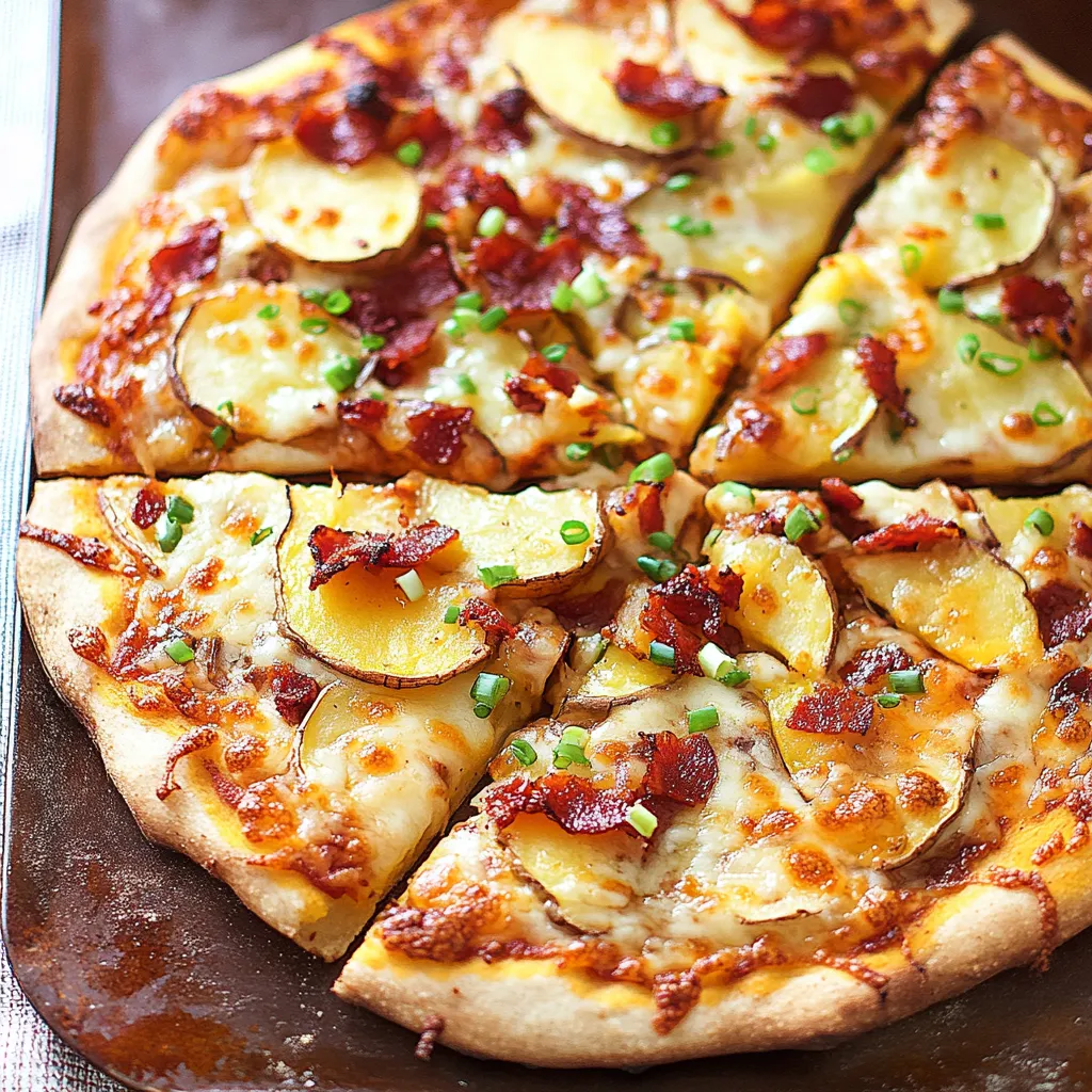 Loaded Baked Potato Pizza