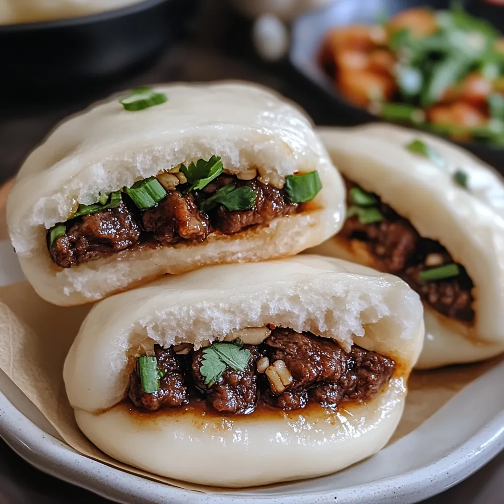 Yummy Beef Bao Buns
