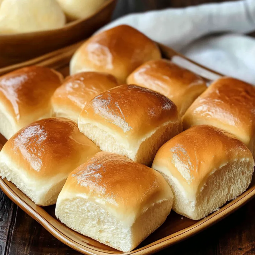 Um prato de brioches.