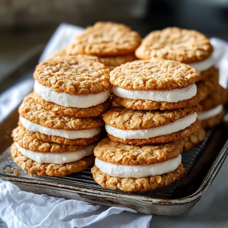 Uma pilha de biscoitos numa bandeja.