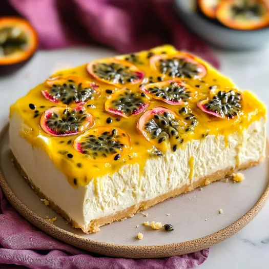 Uma fatia de torta com kiwi por cima.