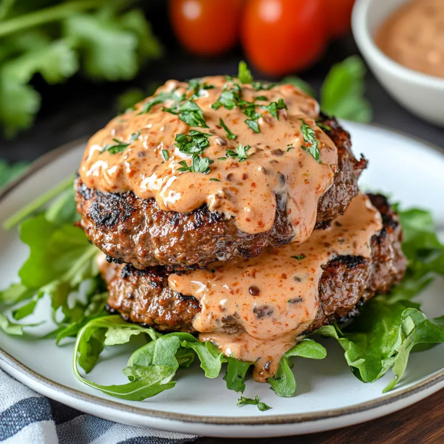 Um prato com carne e molho por cima.
