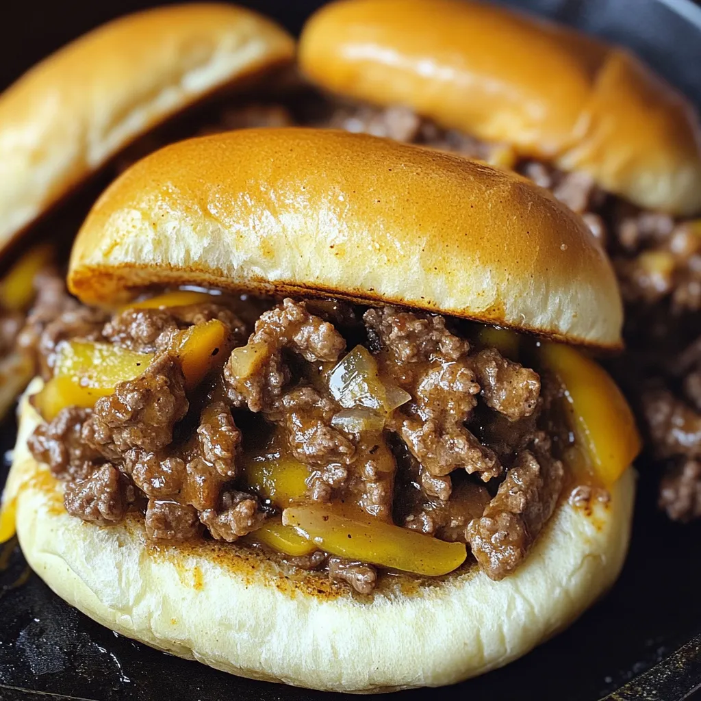 Dois hambúrgueres com carne e cebola.