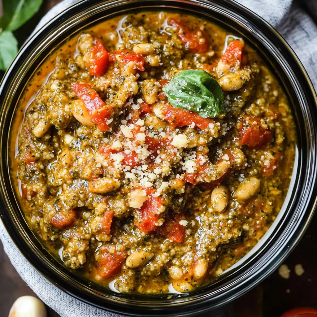 Tigela cheia de molho fresco com tomate e feijão.