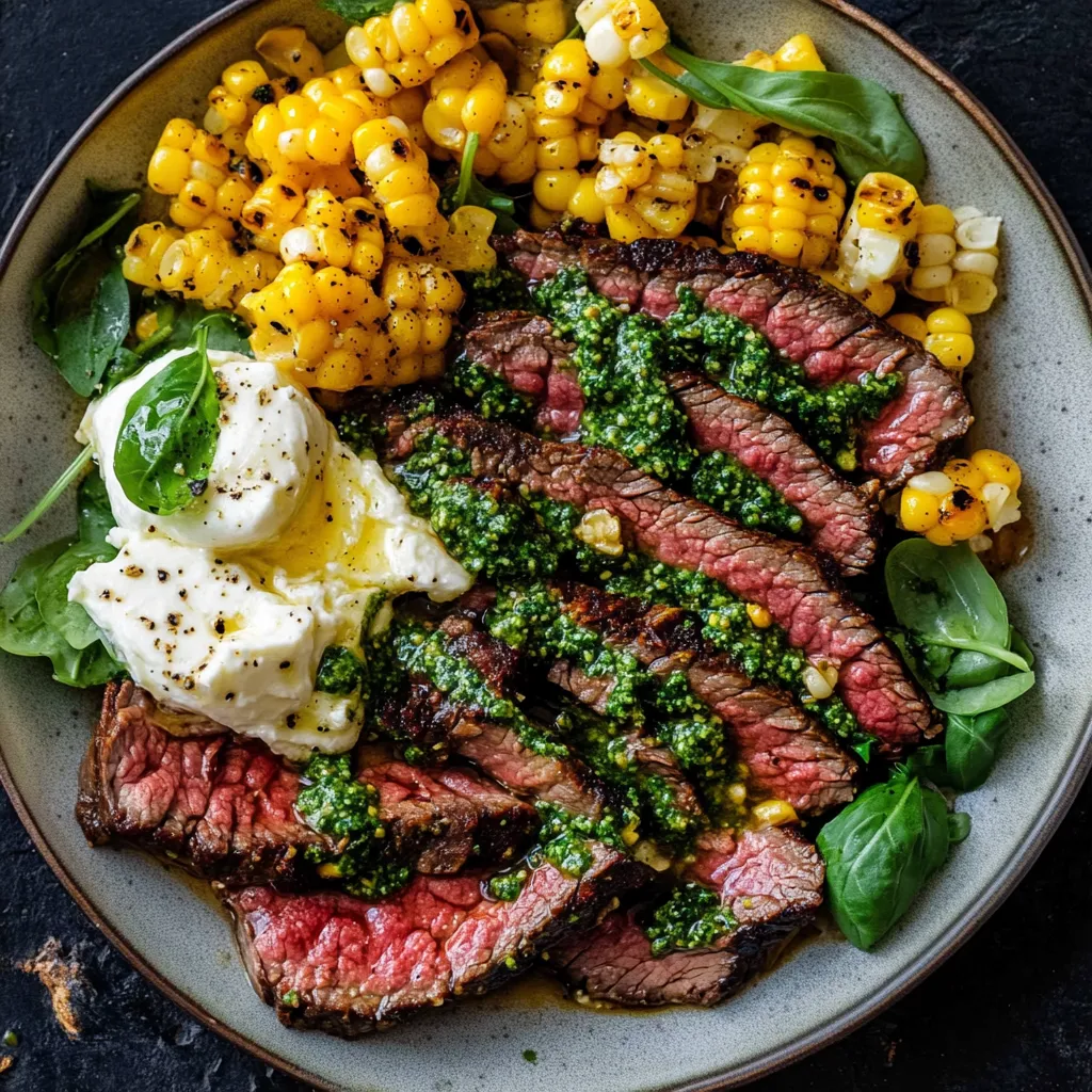 Prato com carne e legumes suculentos.
