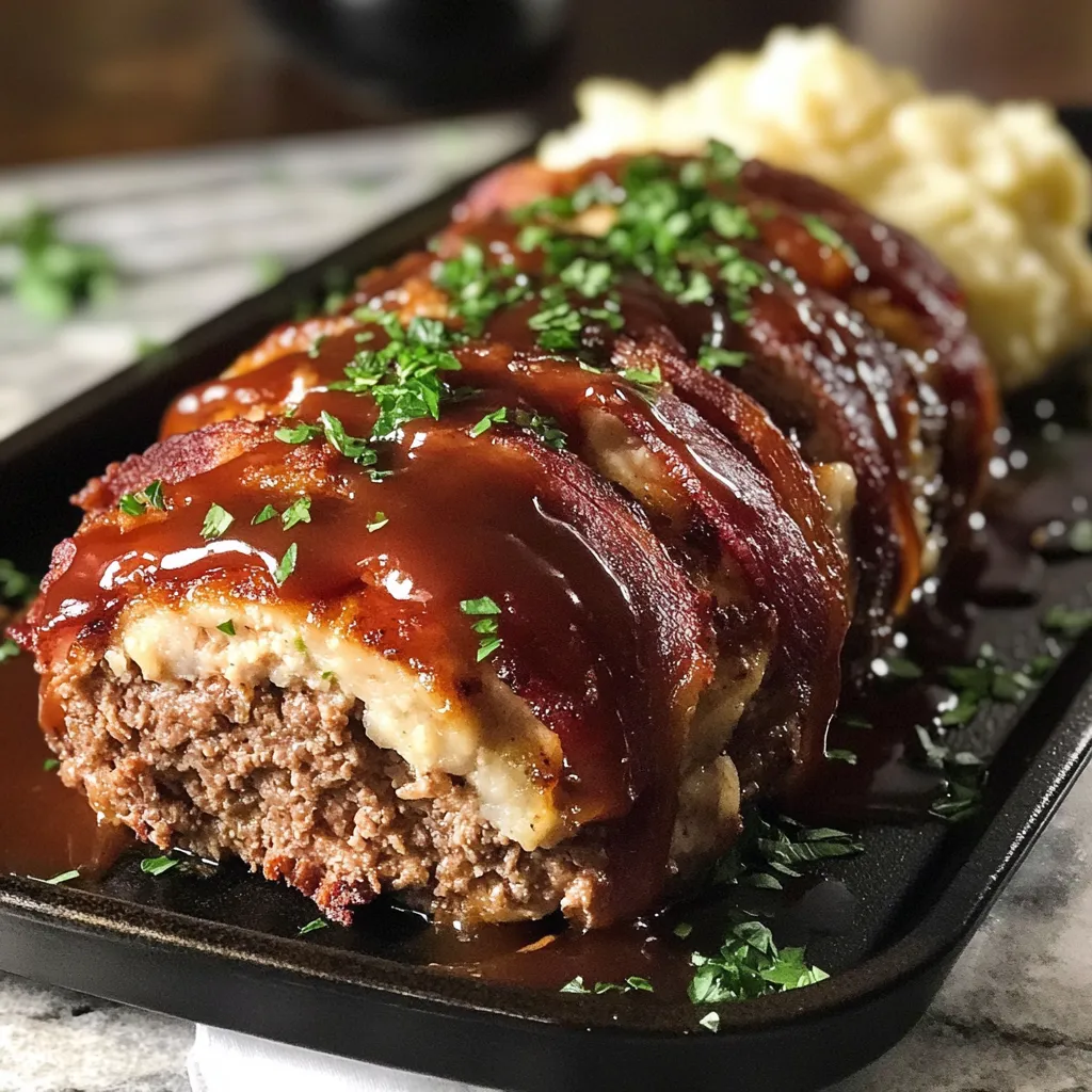 Prato servido com carne e purê de batata.