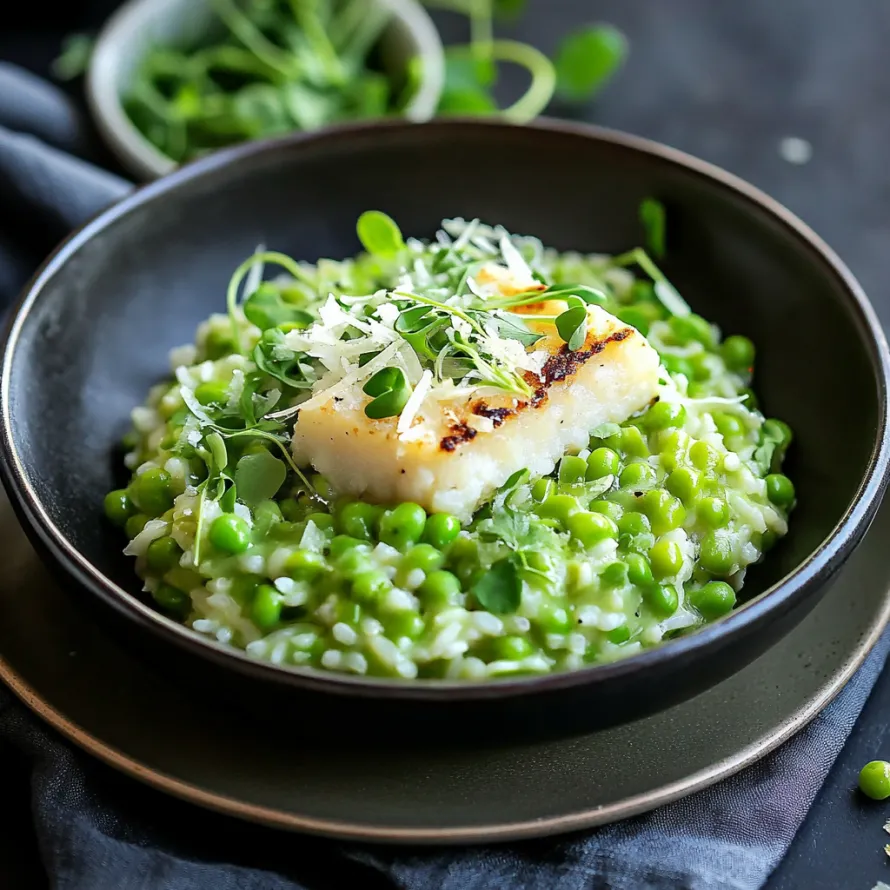 Um prato de arroz com ervilhas e queijo.