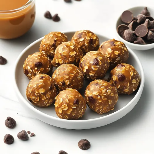 Uma tigela de bolinhas doces com uma chávena de café.