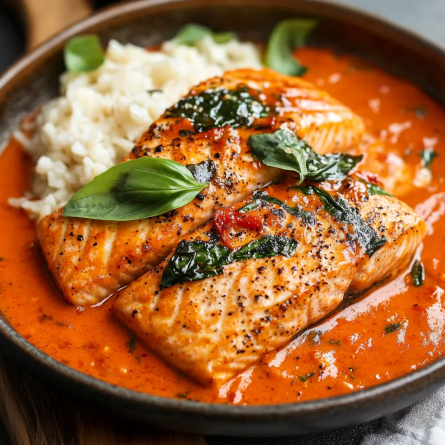 Tigela com peixe e arroz.