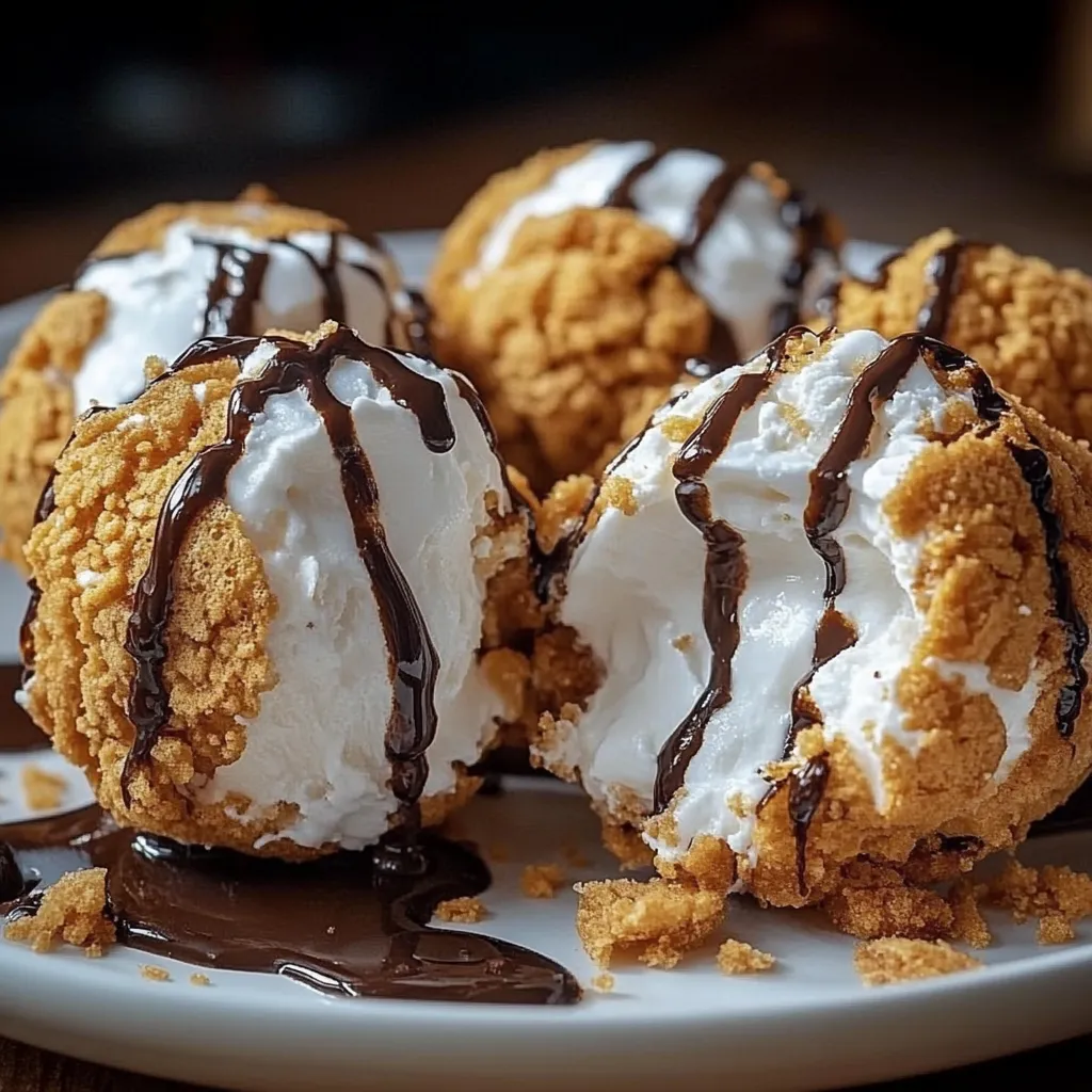 Bombons de S'mores Fritos