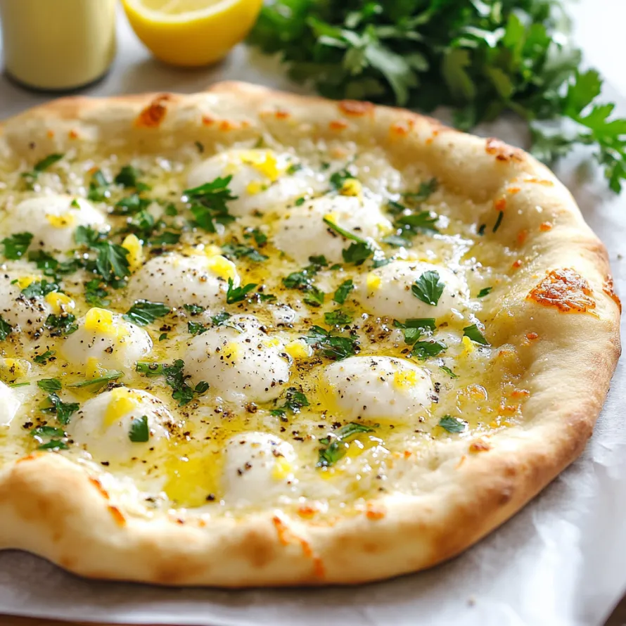Uma pizza coberta com queijo e vegetais.