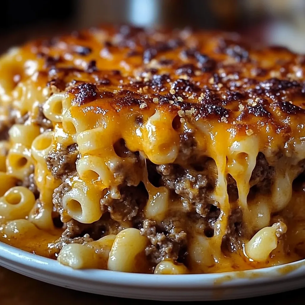 Travessa de macarrão com queijo cremoso.