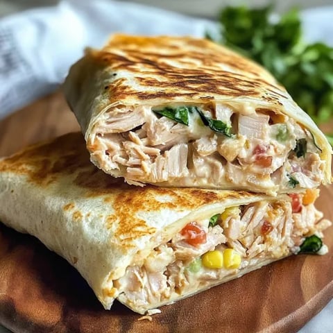 Um sanduíche com frango e vegetais sobre uma mesa de madeira.
